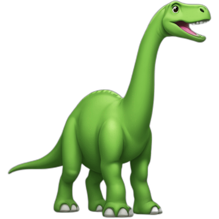 Brontosaurus green emoji