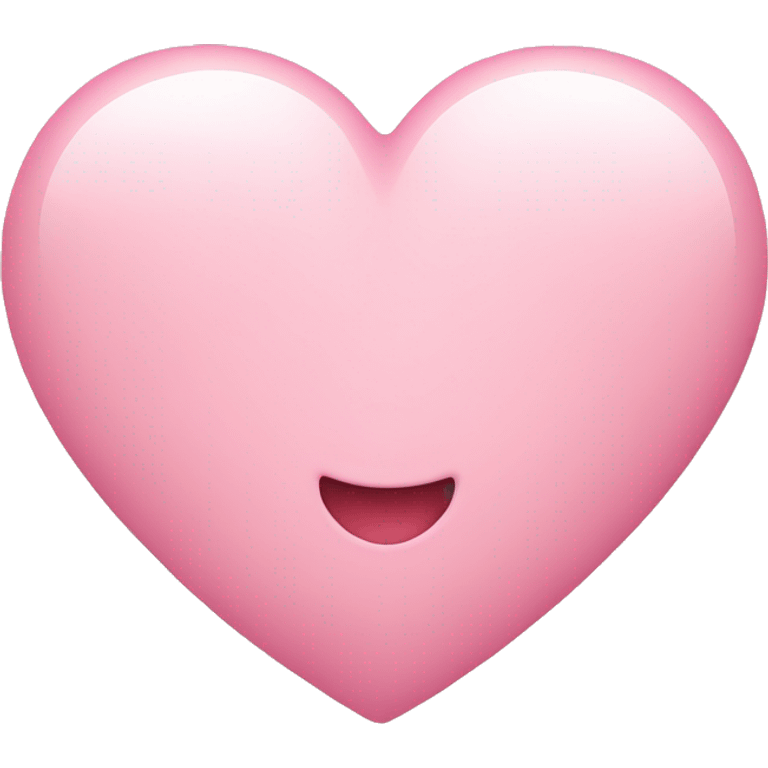 baby pink heart  emoji