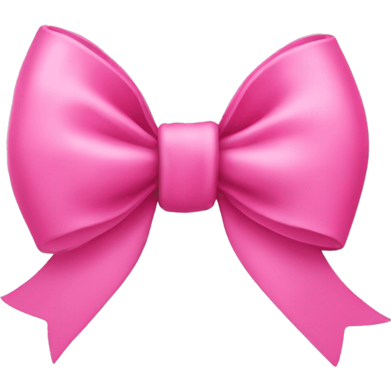 pink big bow emoji