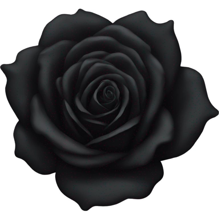 black rose emoji