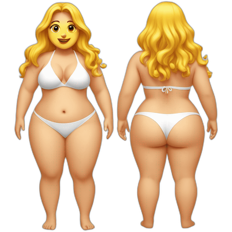 full-body-plump-beauty-in-a-white-bikini-both-sides emoji