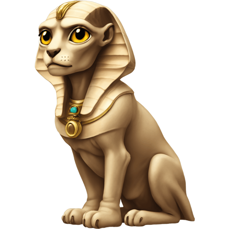 One-eyed sphinx emoji