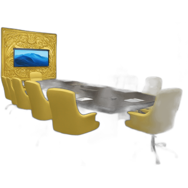 Versace conference room emoji