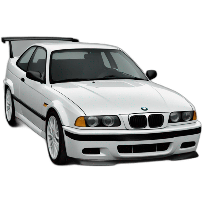 Bmmw e36 de course emoji