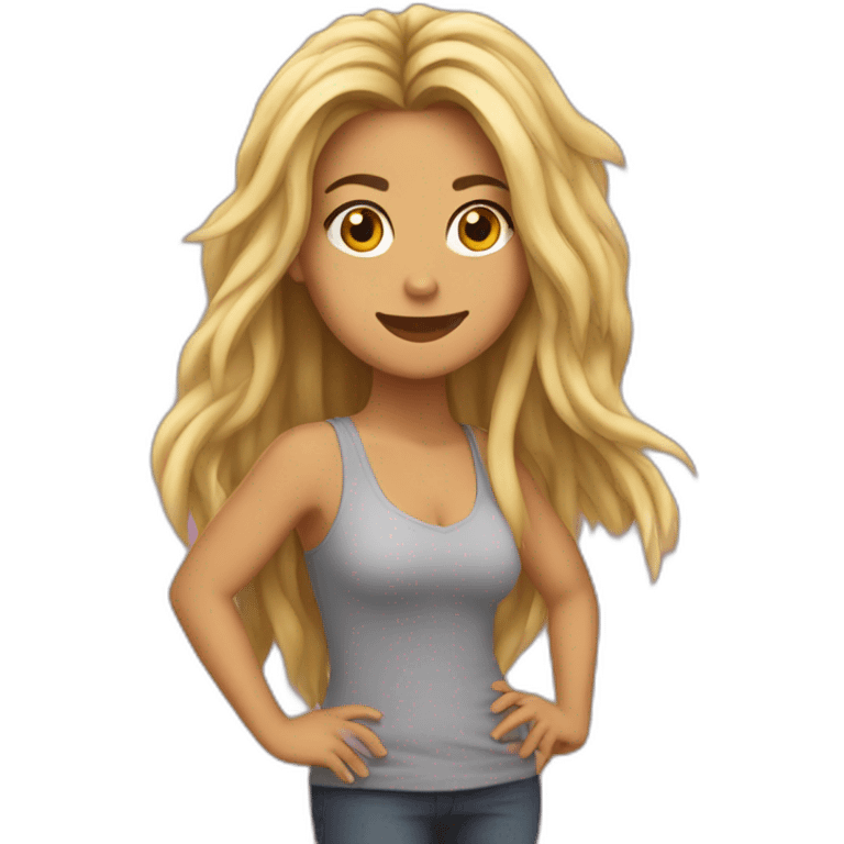 shakira waka waka emoji