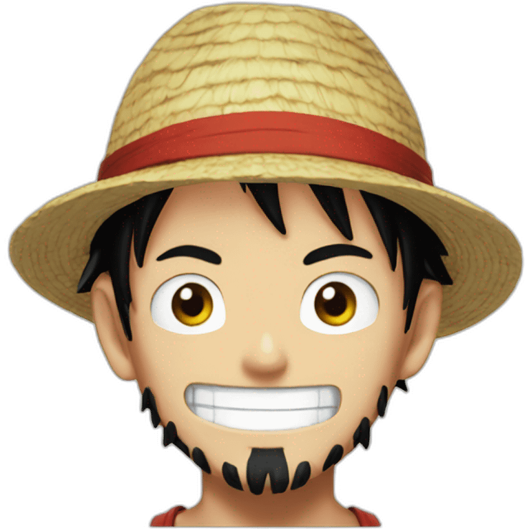 Luffy in one piece  emoji