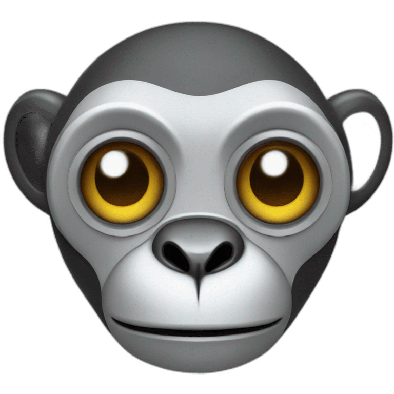 robot monkey emoji