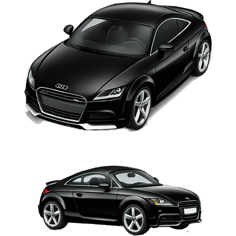 Black Audi TT emoji