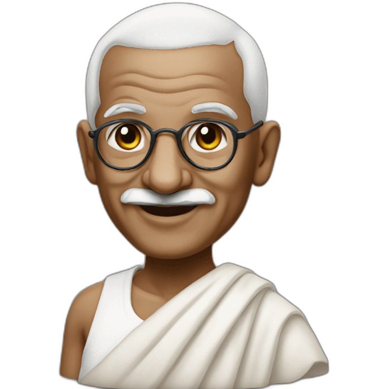 Gandhi emoji