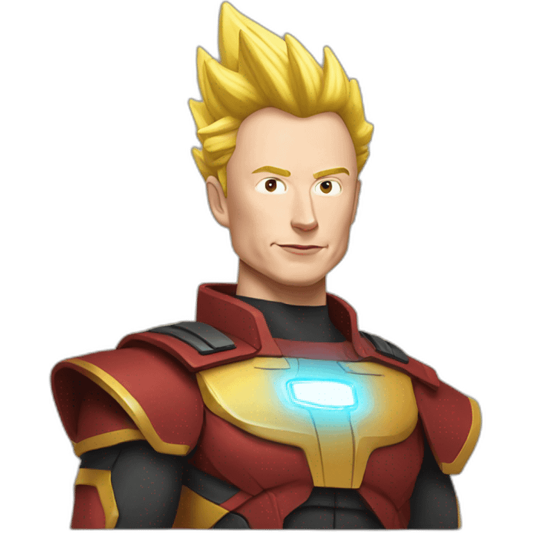 elon musk super saiyan emoji