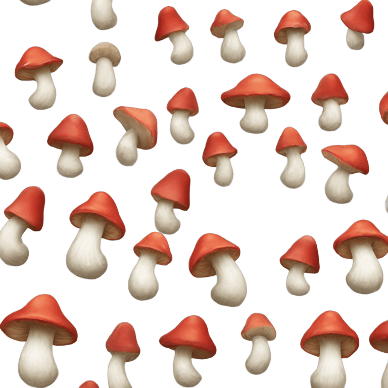 Garden mushroom gnome emoji