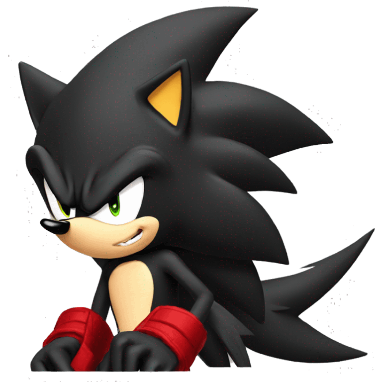 Shadow the Hedgehog sonic emoji