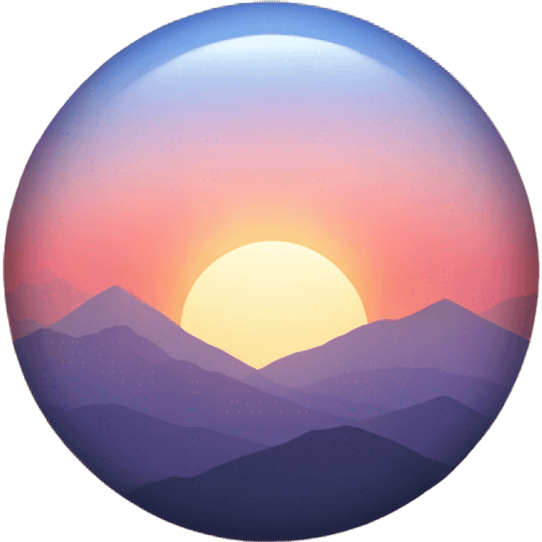 Sunrise emoji