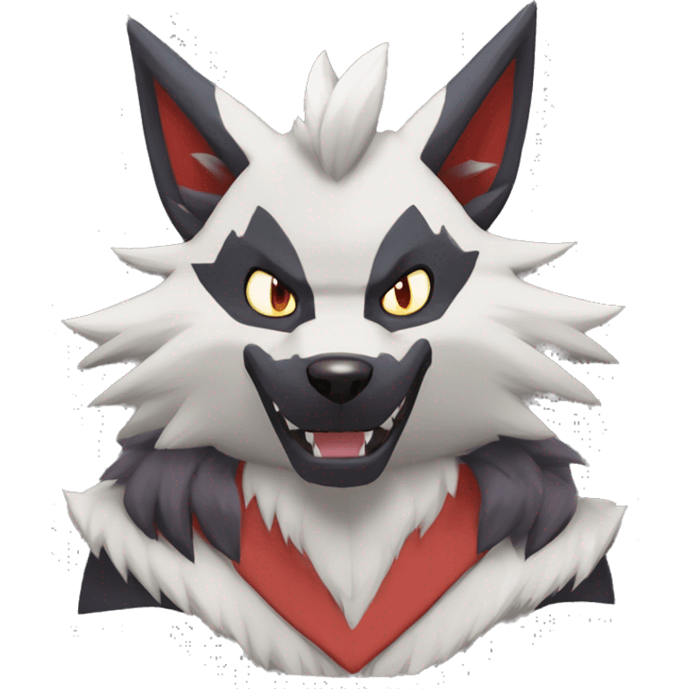  Incineroar Zoroark Zigzagoon Lycanroc Fakemon emoji