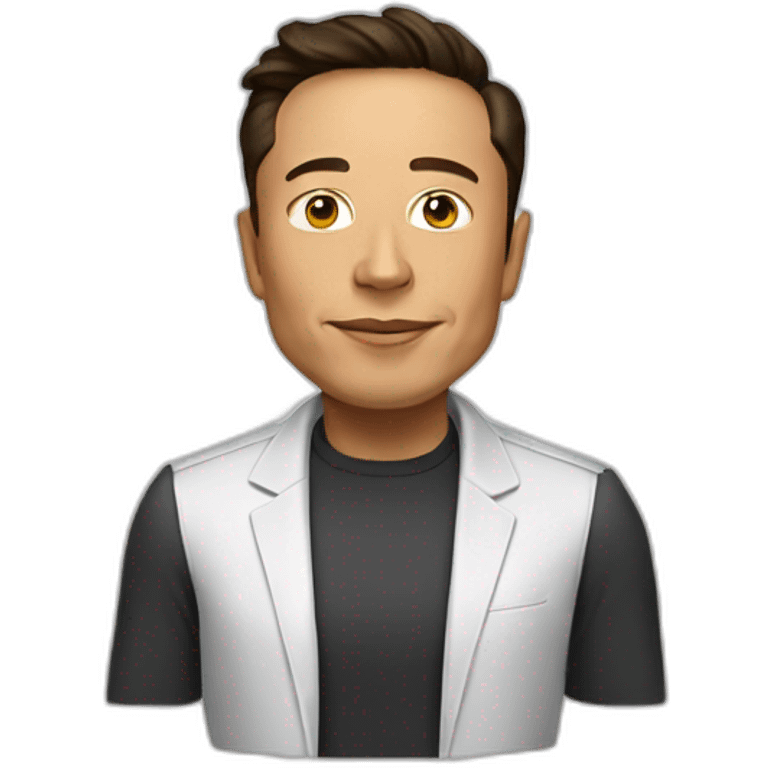 elon Musk mulatto emoji