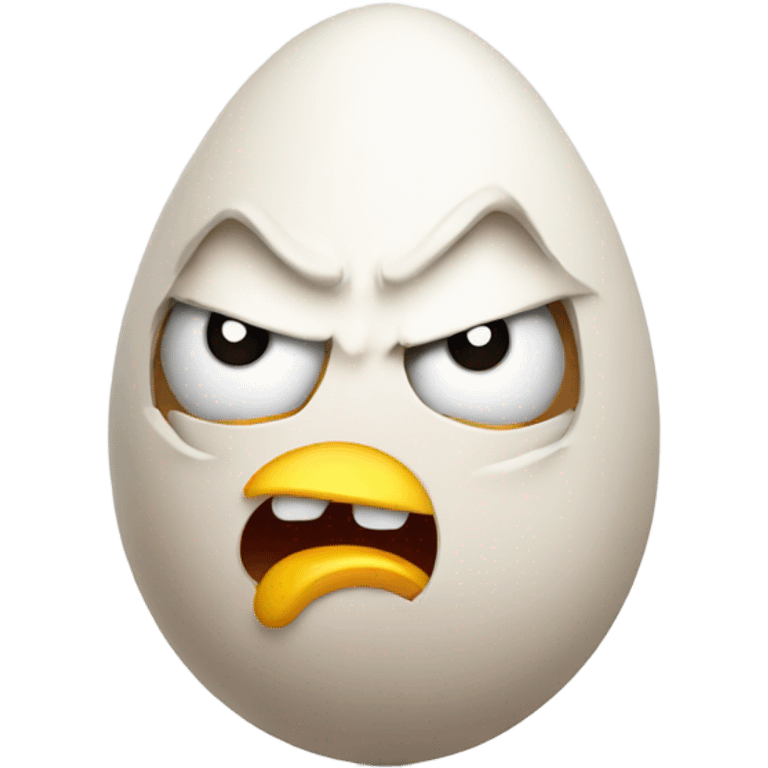 angry egg emoji