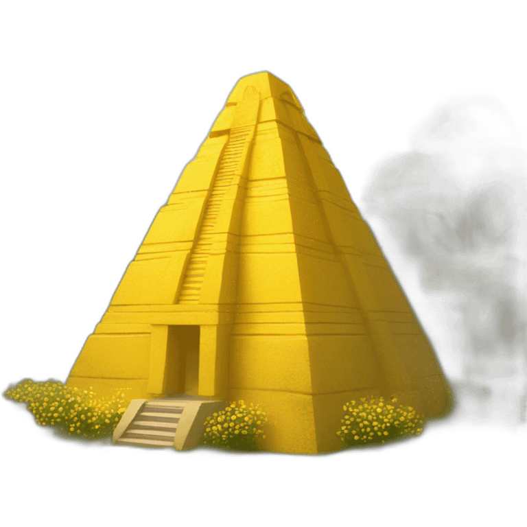 midsommar yellow pyramid temple emoji