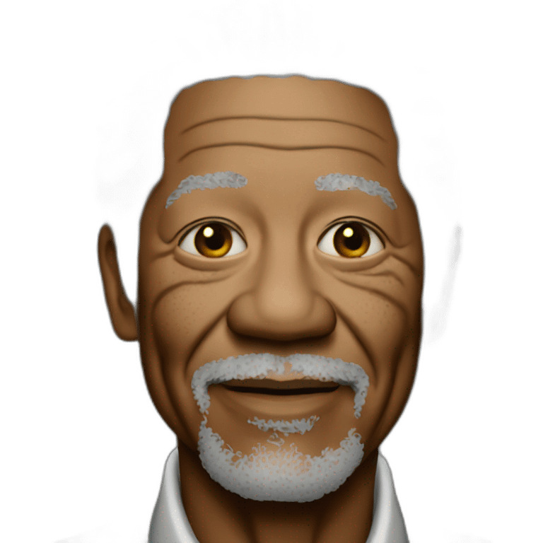 Morgan freeman emoji