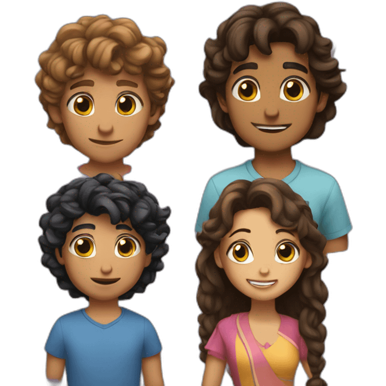 Diego y Lila emoji