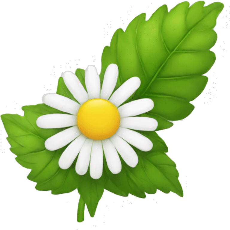 CHAMOMILE with leaf emoji