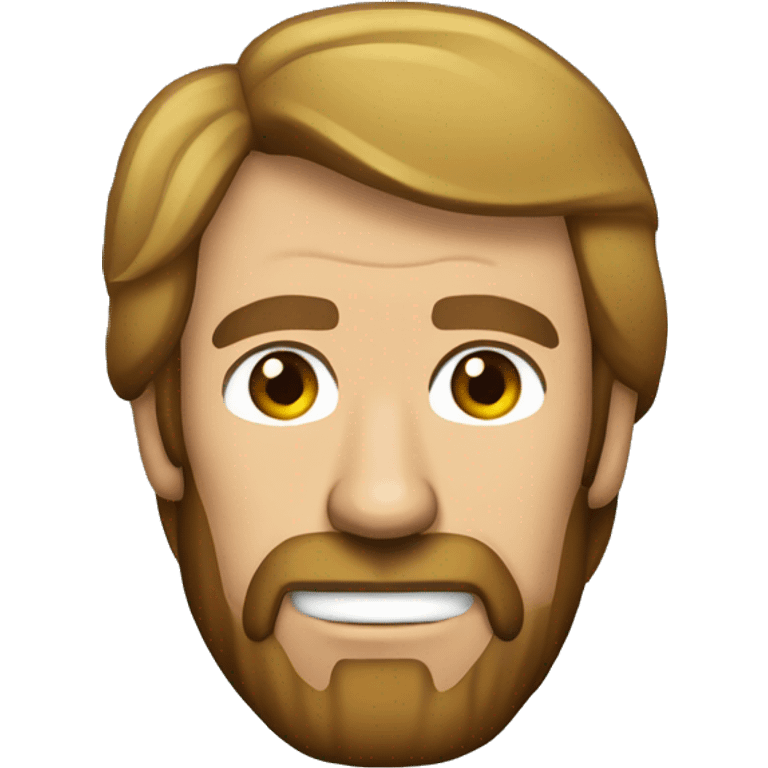 chuck-norris-approve without beard and moustaches emoji