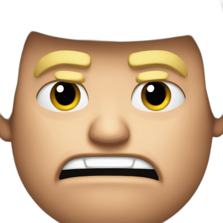 donald trump angry emoji