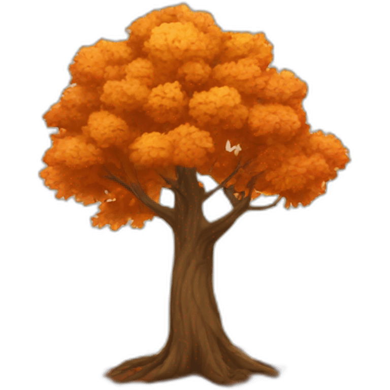 autumn tree gif emoji