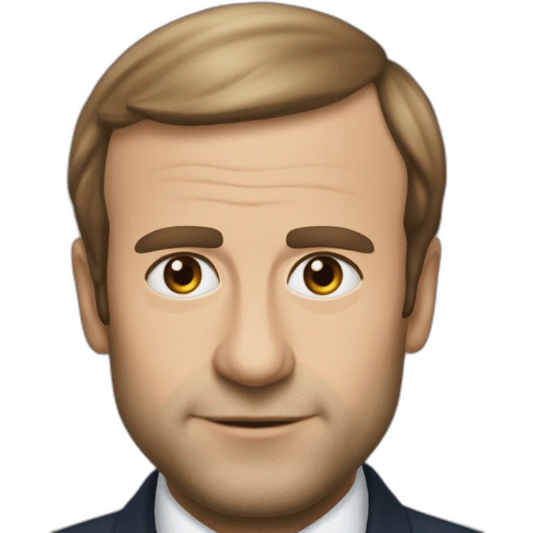 Macron sur zemour emoji