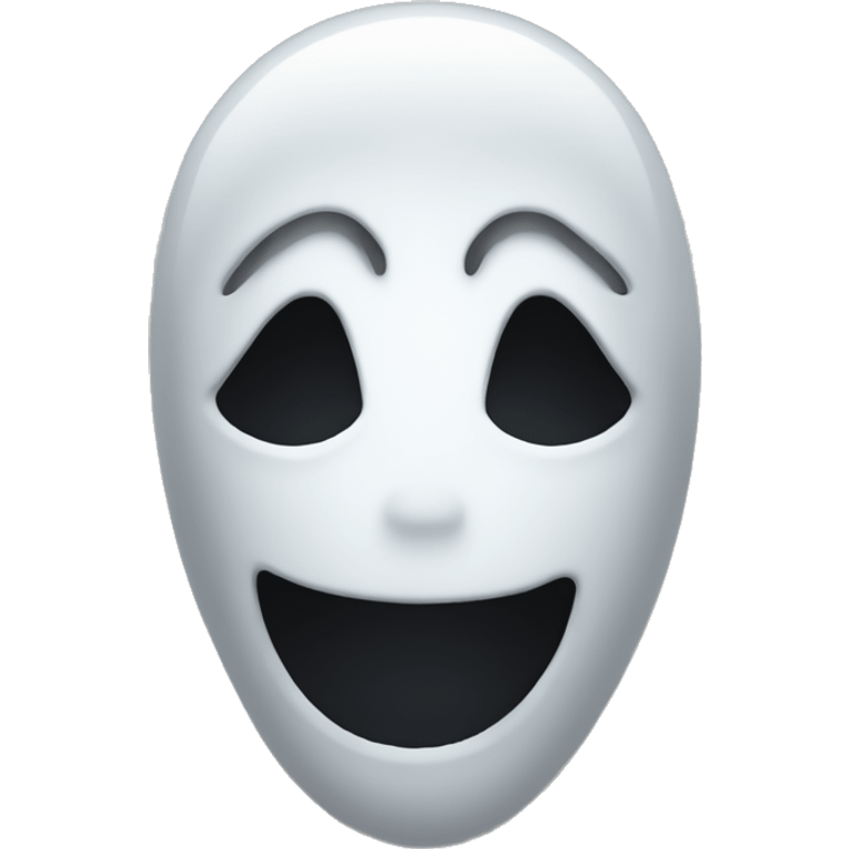 Ghost face emoji