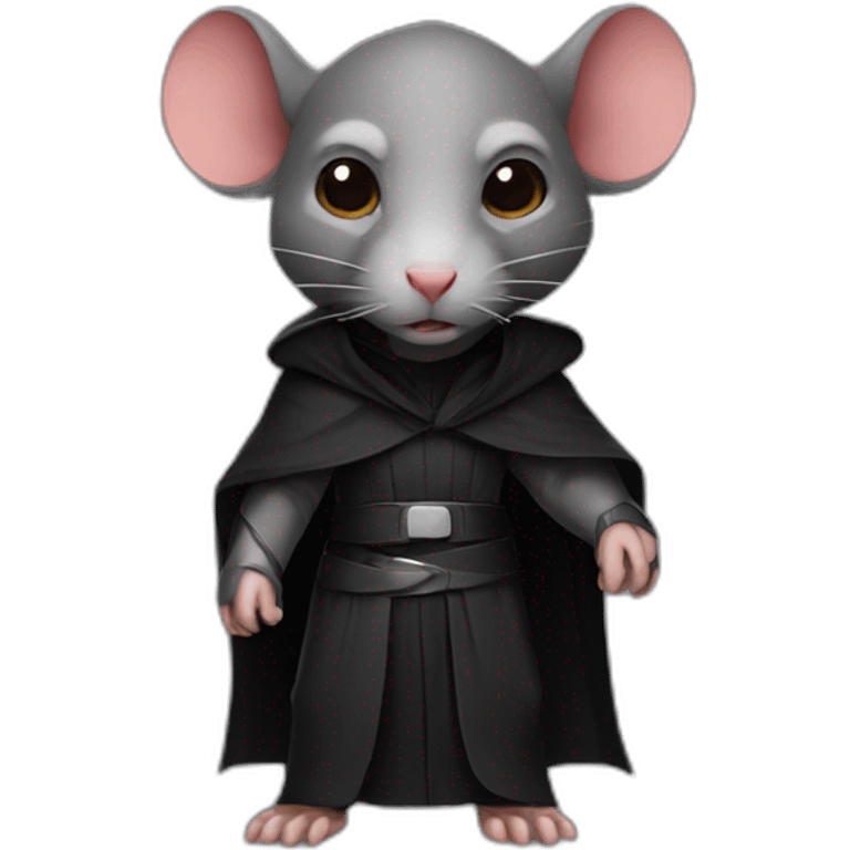 A sith lord rat emoji