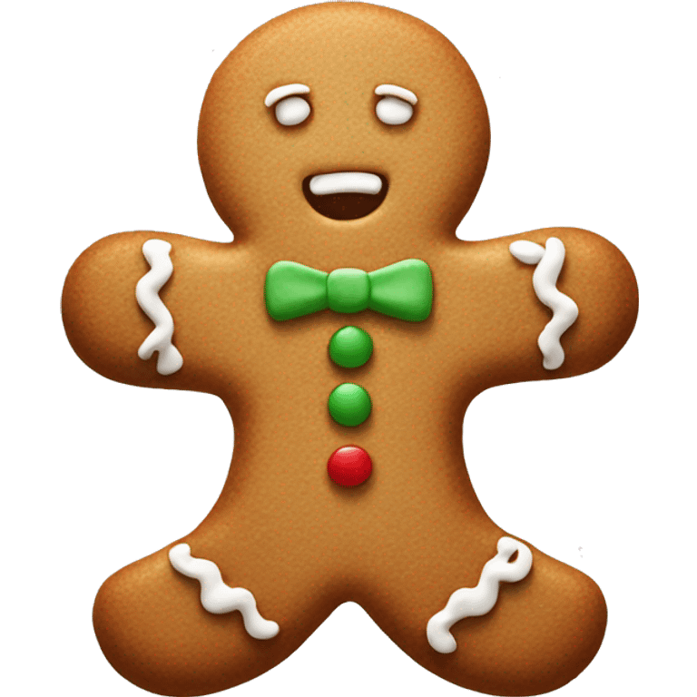 gingerbread cookie emoji