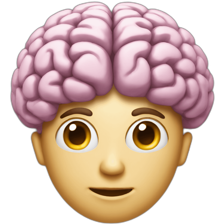 Super brain emoji