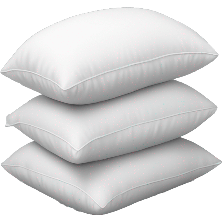 White pillows stack  emoji