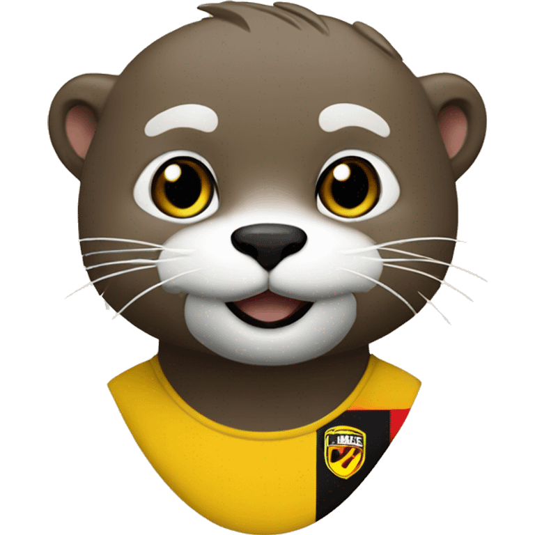 Otter with sc Bern trikot emoji