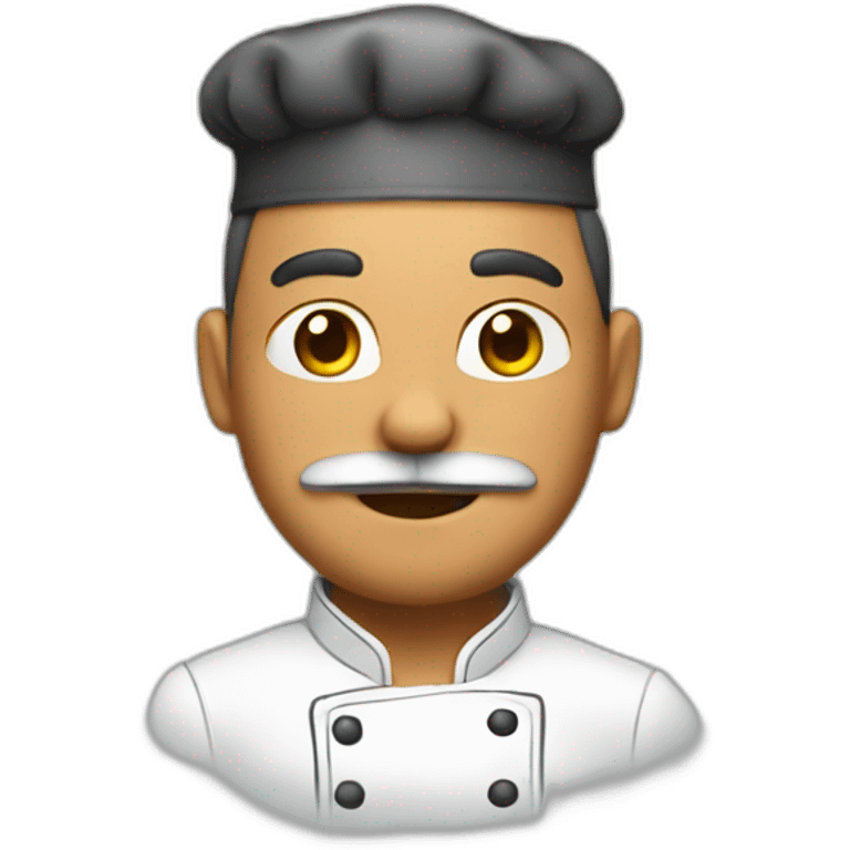 CHEF USING WHISKER emoji