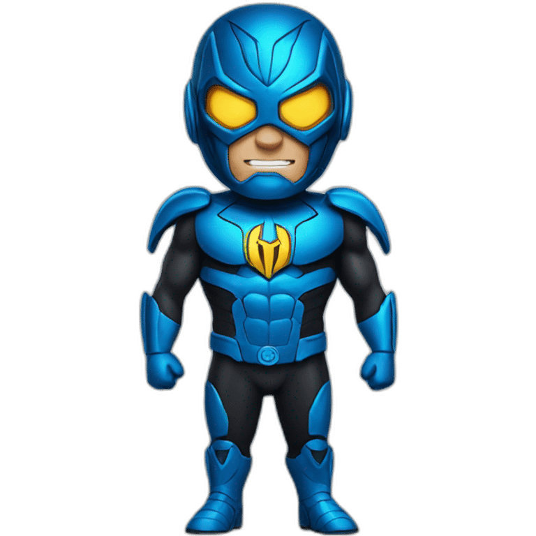 blue beetle superhero emoji