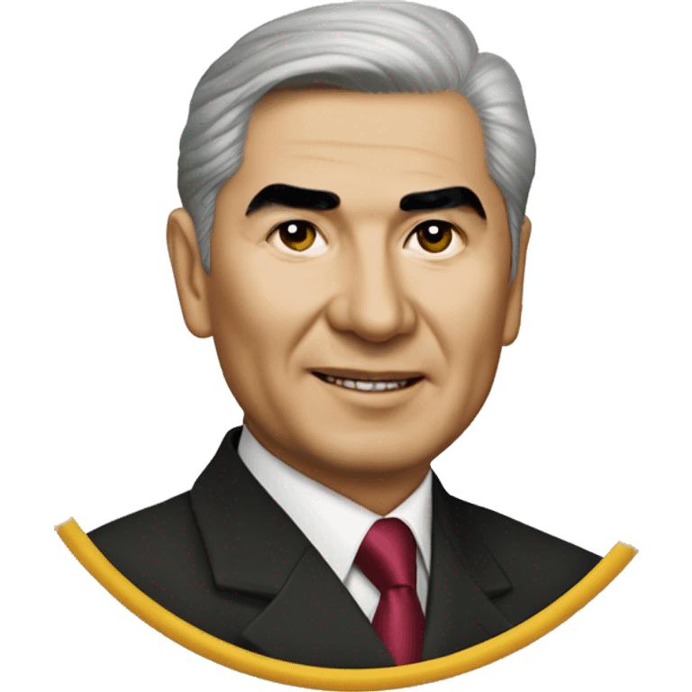 Saparmurat Niyazov president Turkmenistan emoji