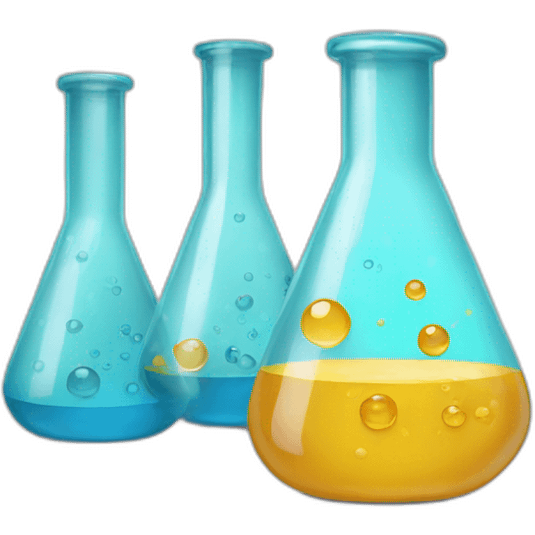 laboratory flasks emoji