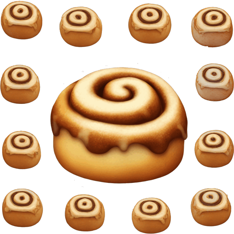 Cinnamon bun emoji