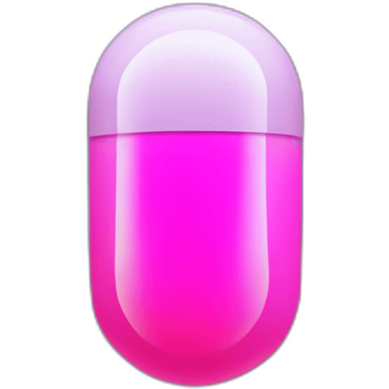 rounded capsule fluo emoji