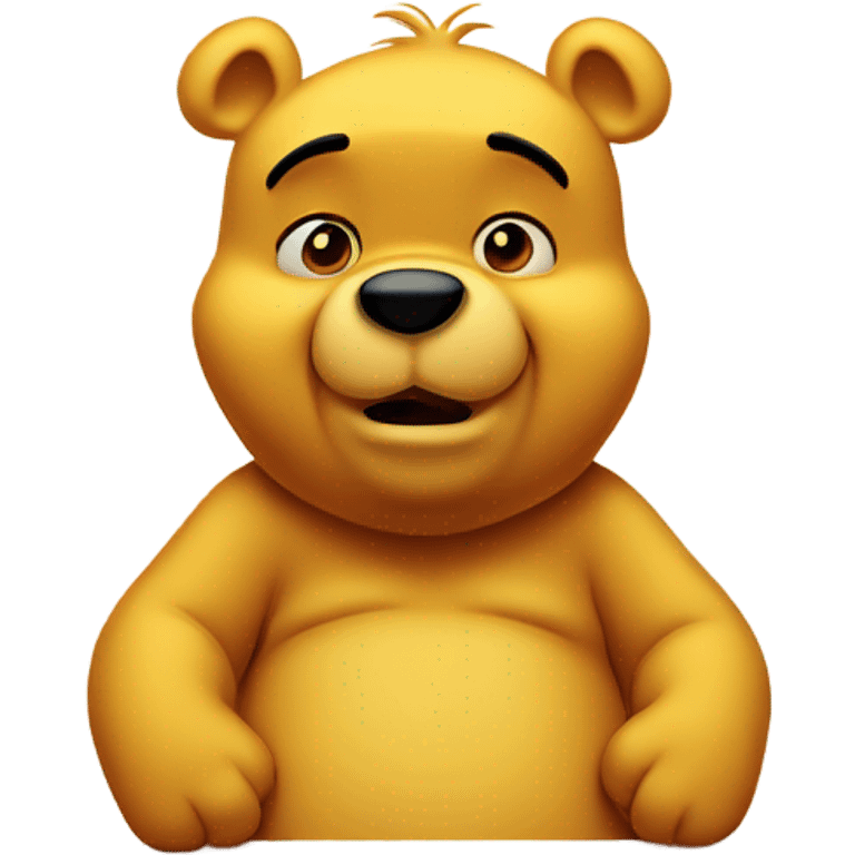 Winnie the Pooh sad  emoji