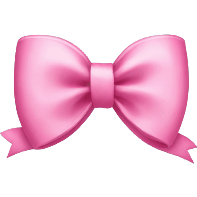 cute pink bows emoji