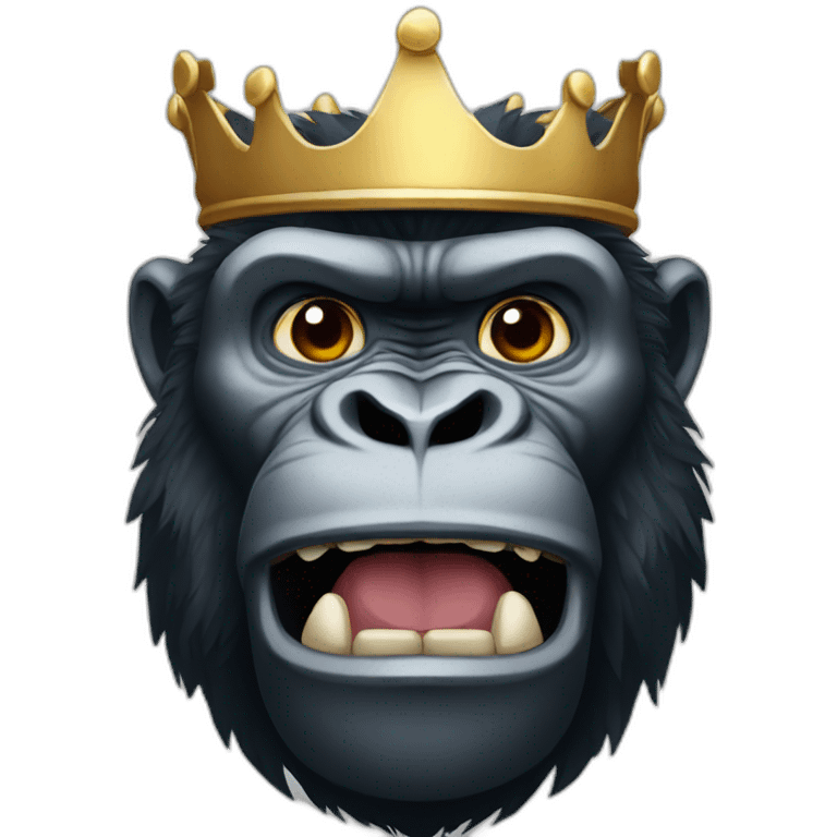 King Gorilla emoji