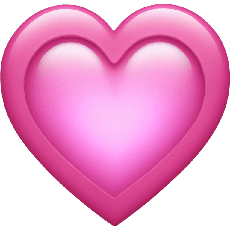 Pink light heart emoji