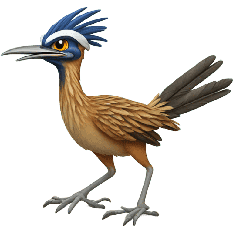 Roadrunner saying hi emoji