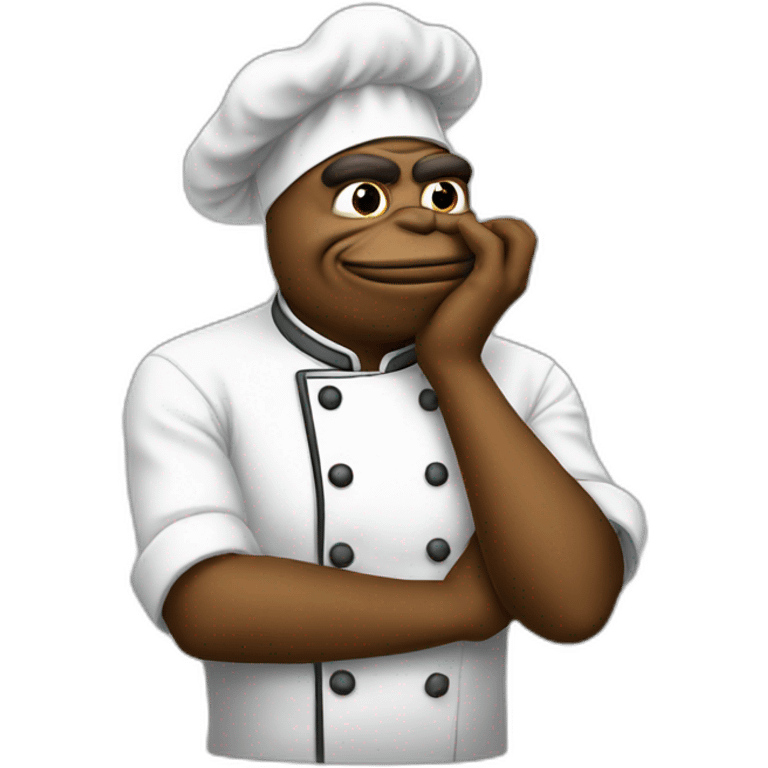 Pepe chef kiss fingers emoji