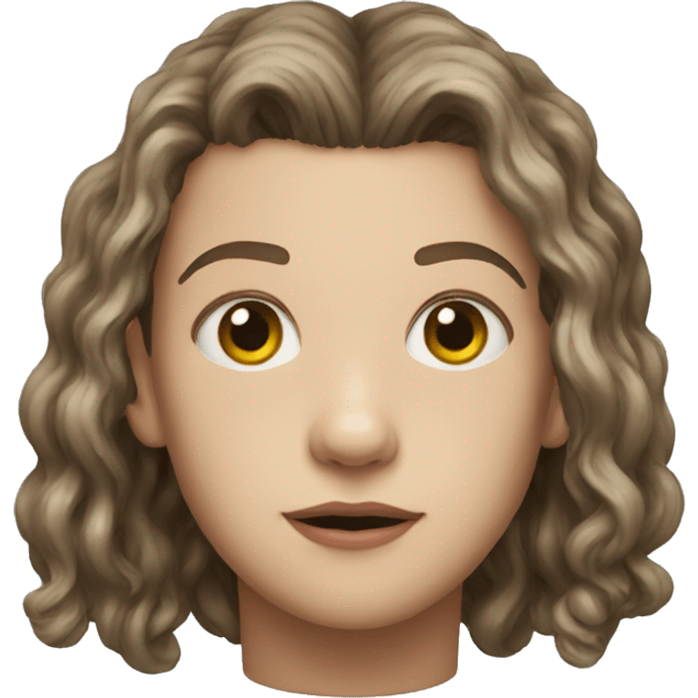 Eleven from stranger things emoji