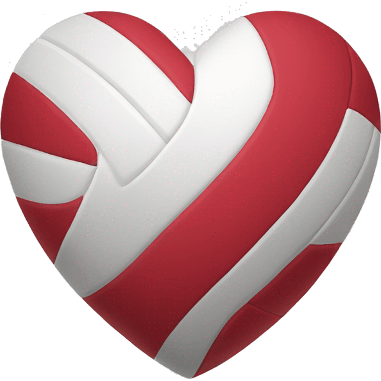 volleyball heart emoji