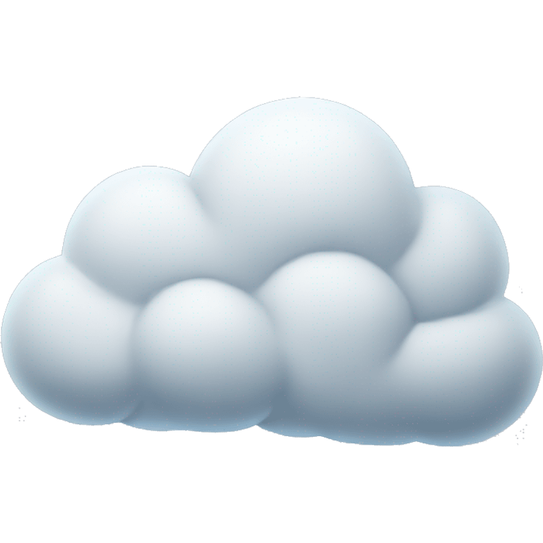 cloud with frost and wind emoji