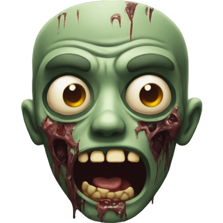 zombie en colère emoji